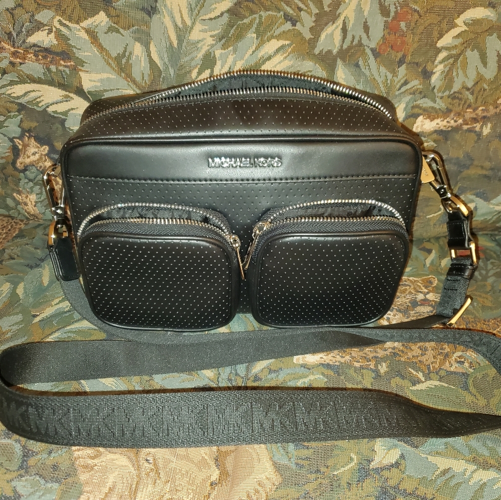 100% Authentic MK Vegan Leather Crossbody